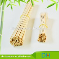 Different size bamboo paddle skewer craft stick with custom logo for bbq